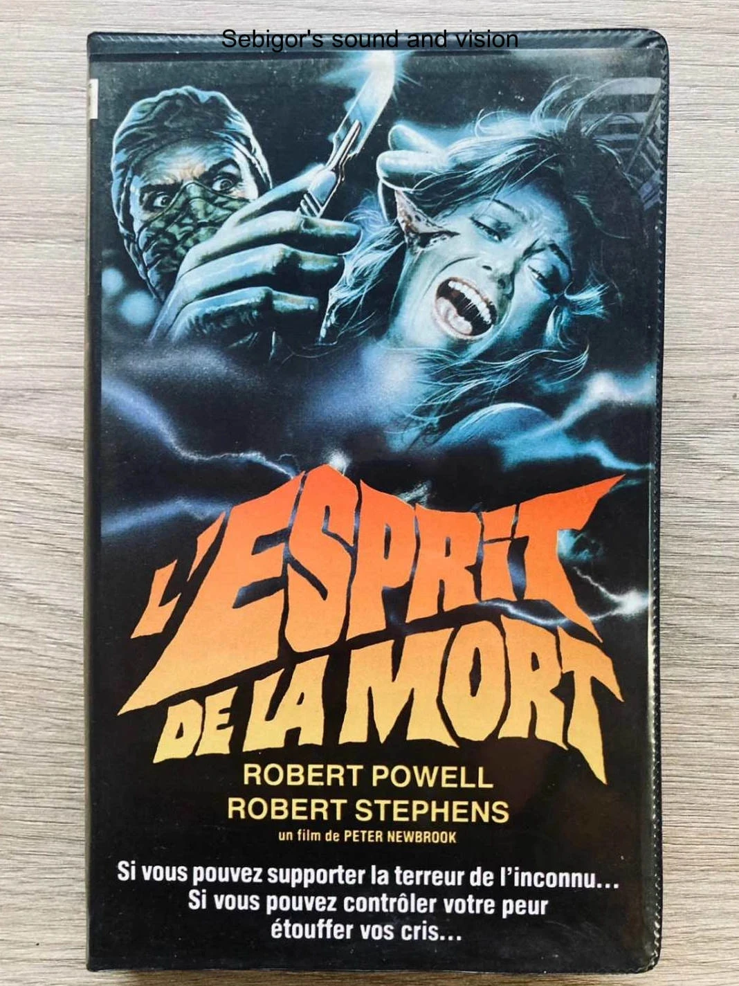 VHS L’esprit de la mort.